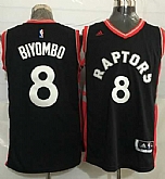Toronto Raptors #8 Bismack Biyombo Black Stitched NBA Jersey,baseball caps,new era cap wholesale,wholesale hats
